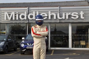 Andy Middlehurst – or is it The Stig?