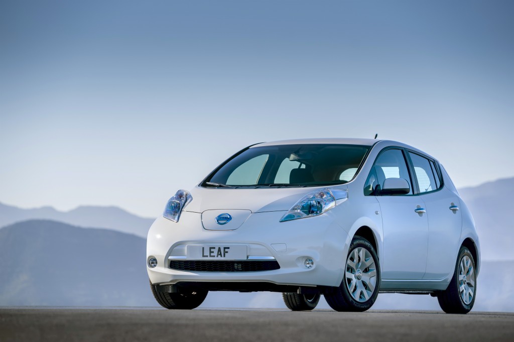 The Nissan LEAF costs just two pence per mile to run and has a range of 124 miles