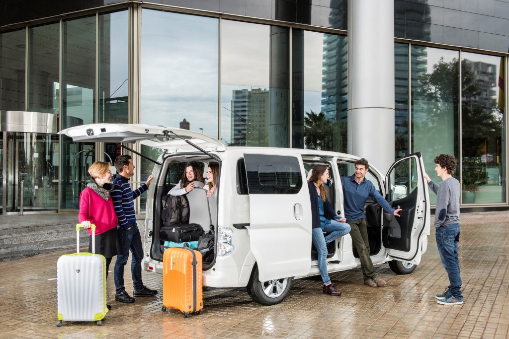 Nissan 7 seat e-NV200: the world's most versatile electric vehicle