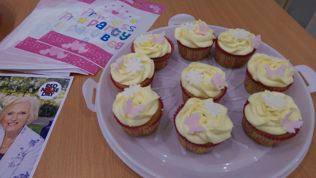Some of the delicious home-made cakes at WKB Nissan Waterlooville