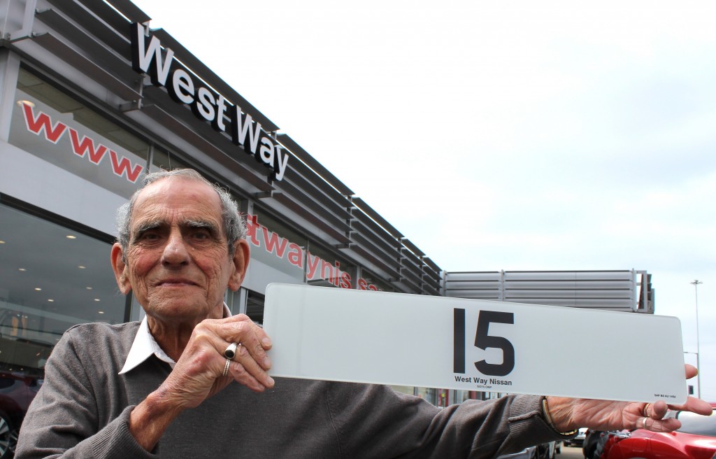 Joe Sampays has bought 15 Nissan cars in the past two decades from West Way, Southampton