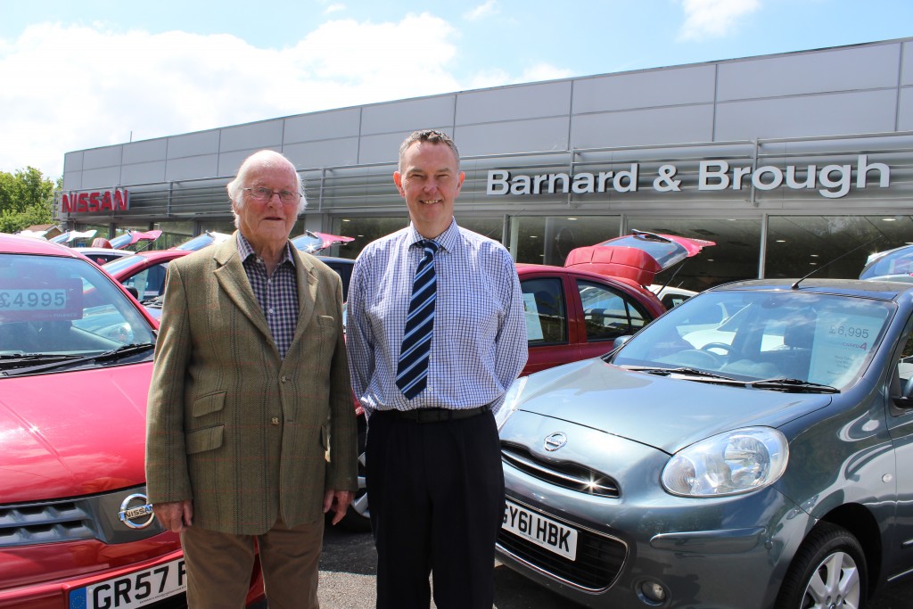 Chairman John Brough and Dealer Principal Mike Lambert