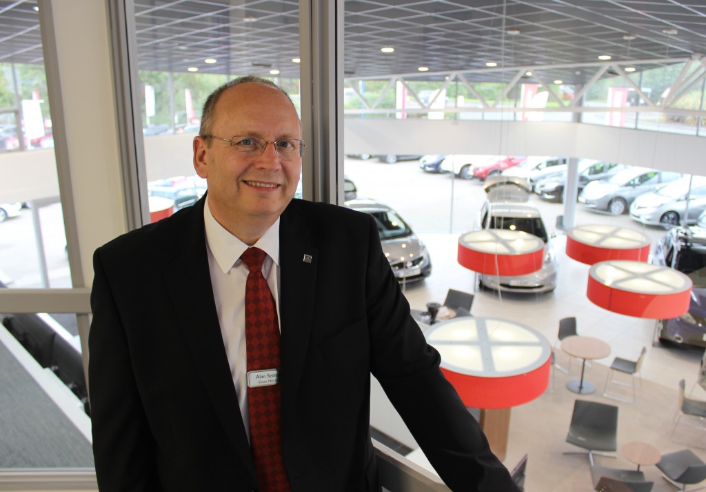 Alan Sedman, Dealer Principal at the new-look Evans Halshaw Nissan dealership