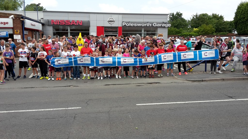 The Polesworth Garage fun run