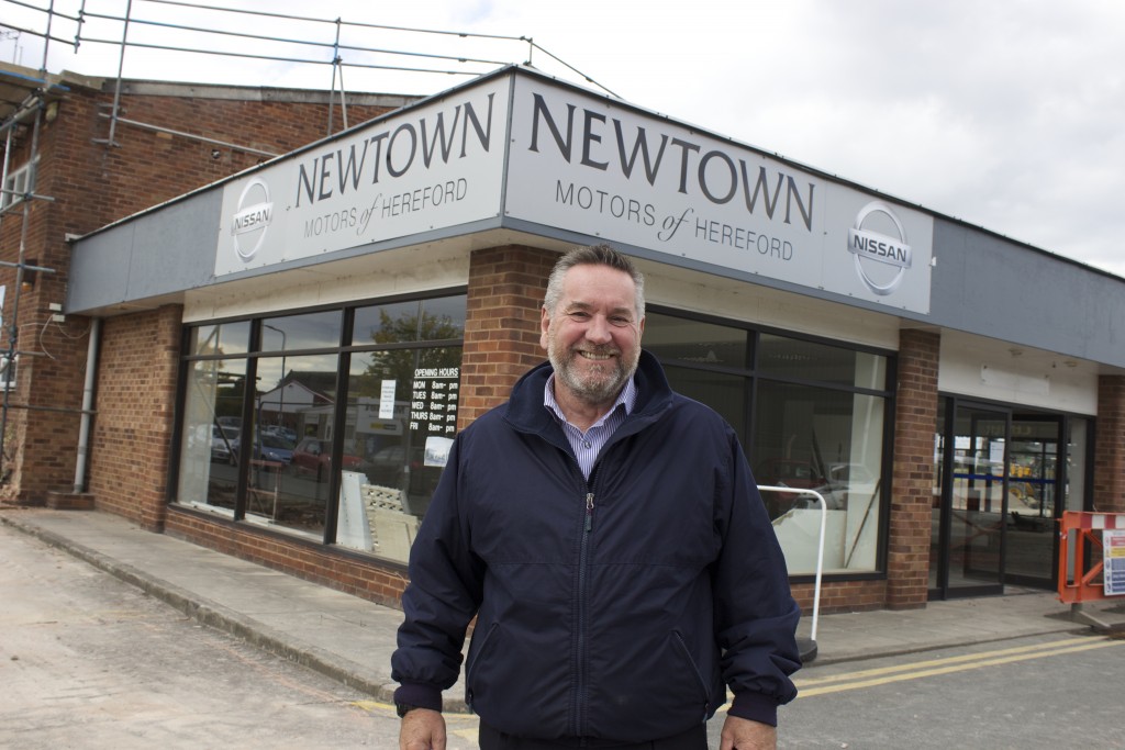 Dave Powell, sales manager at Newtown Motors of Nissan, Hereford