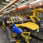 Nissan Juke being build on NMUK Line 2 where the Qashqai will soon also be built