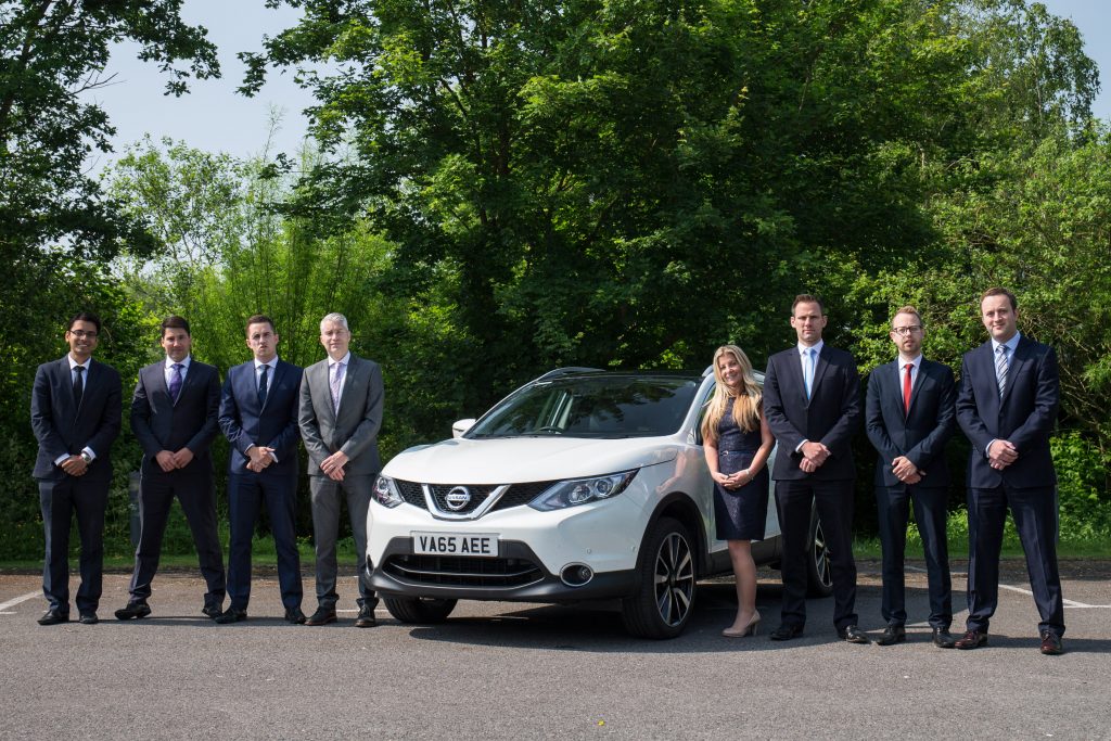 Nissan's new mid-sized fleet team