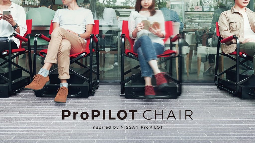 Nissan develops an autonomous chair for people who can’t stand queuing