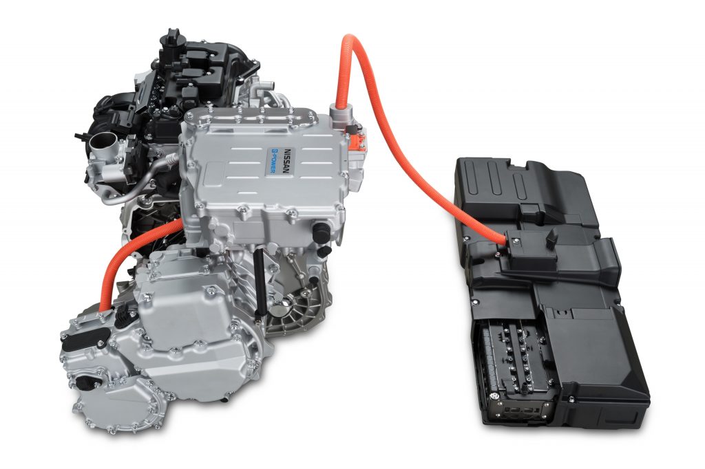 Nissan introduces new electric-motor drivetrain: e-POWER