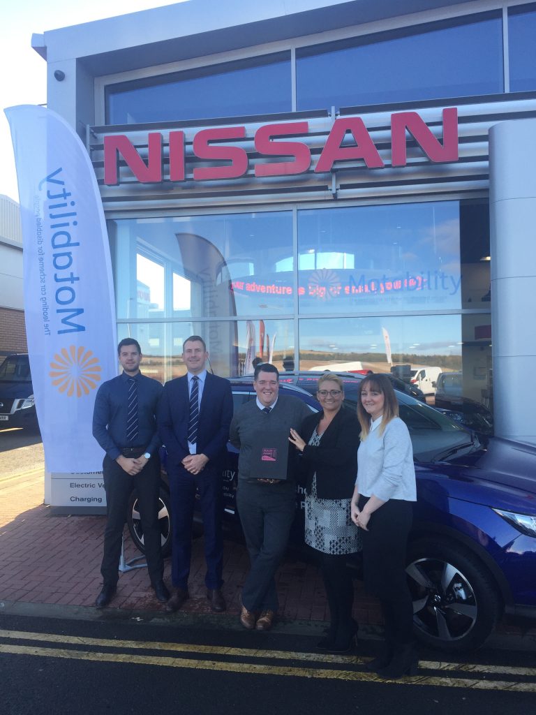 Award winners at Western Nissan Halbeath