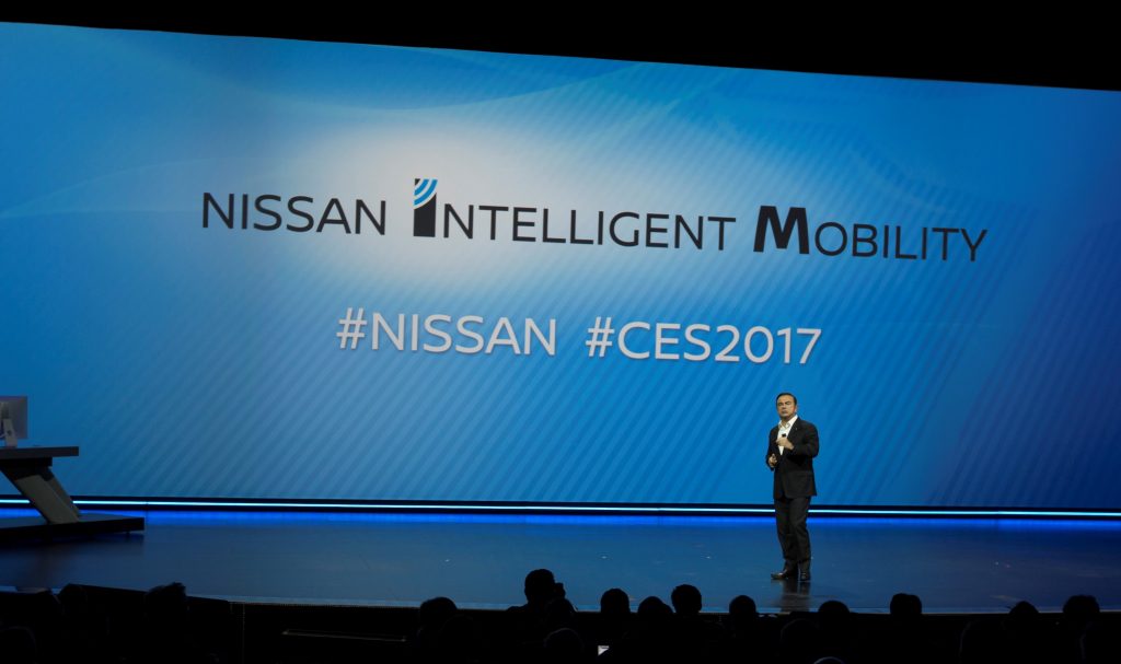 Nissan keynote at CES 2017