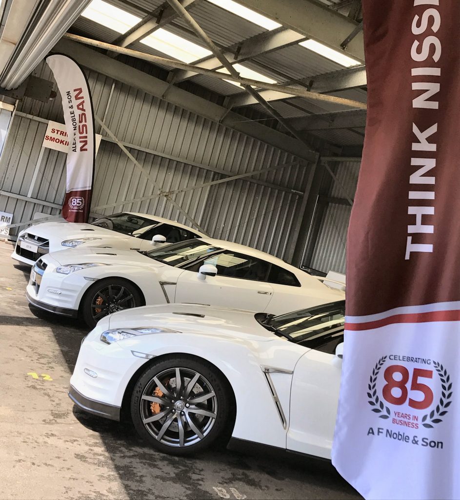 GT-Rs lined up ready for action