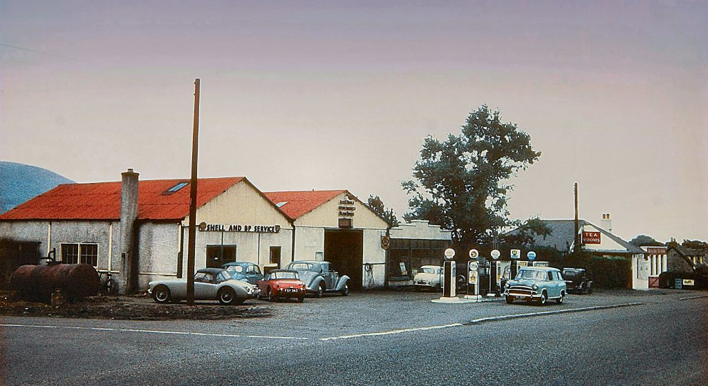 Milton Bridge site, circa 1955.