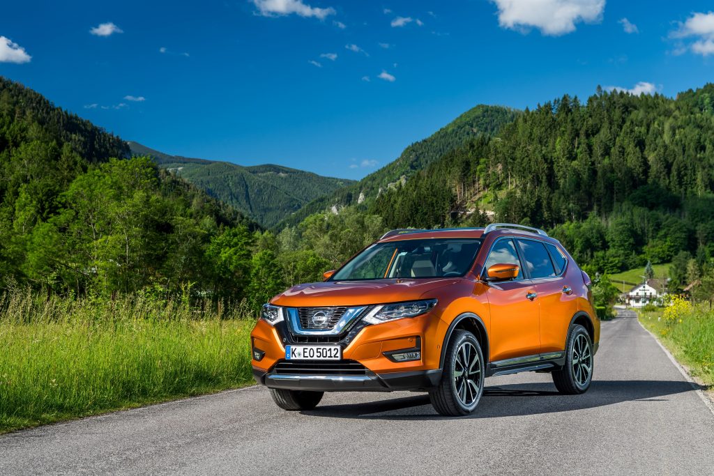 The new Nissan X-Trail, one of the vehicles featured in the latest suite of dealer templates.
