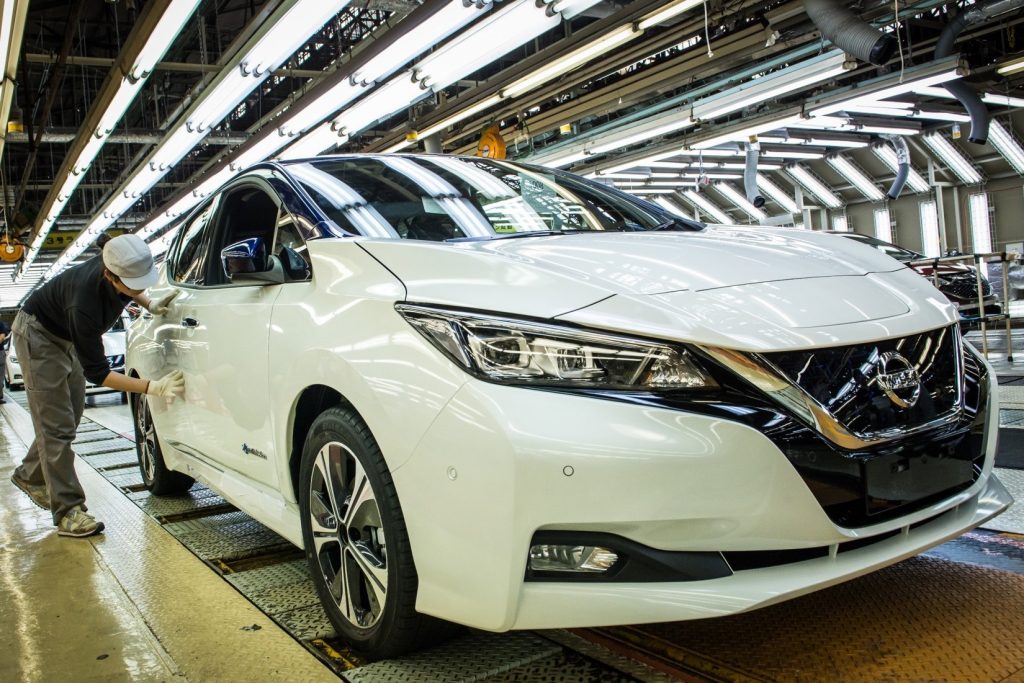 Production of new Nissan LEAF to begin in US and UK