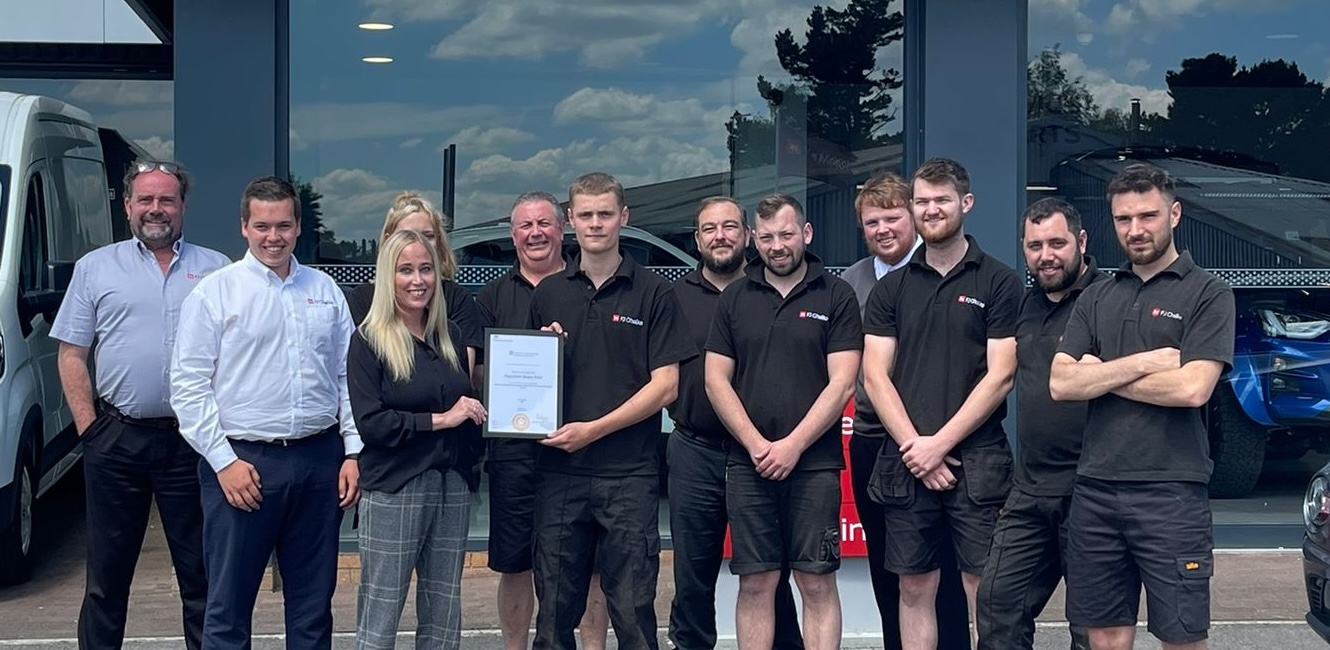 Well done, Angus! Newly-qualified Nissan technician wins praise for his ...